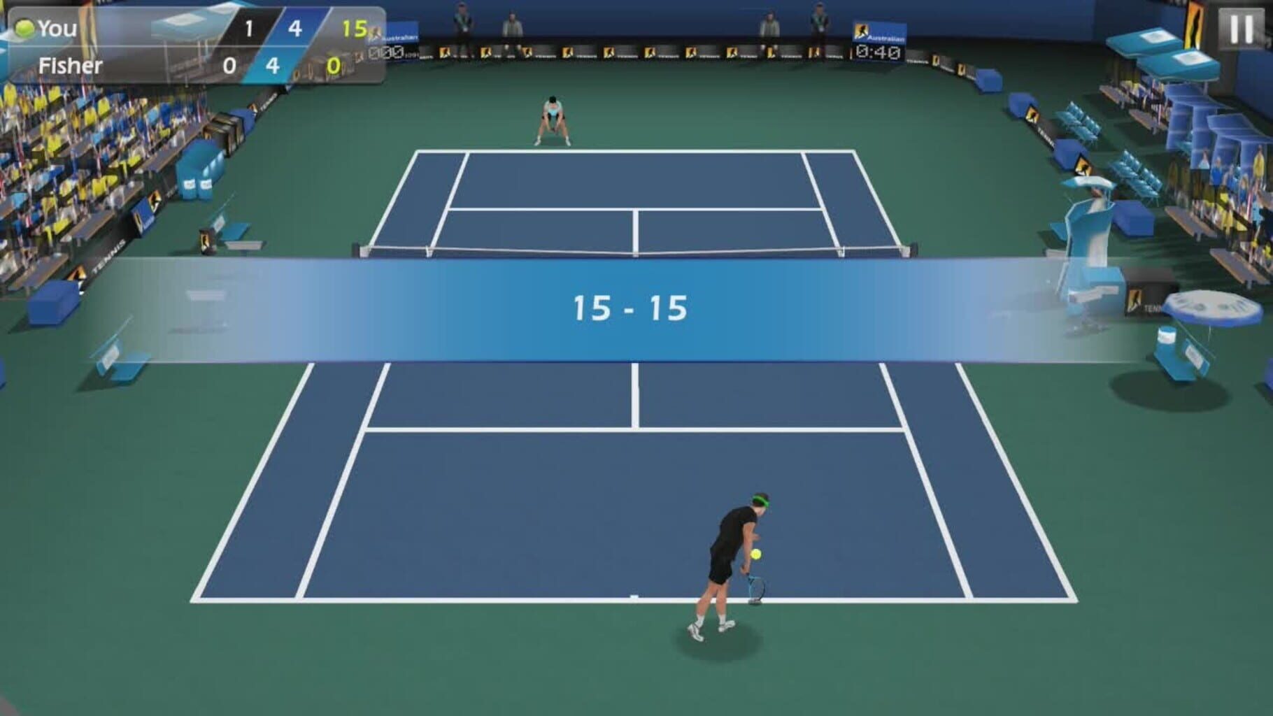 Captura de pantalla - 3D Tennis