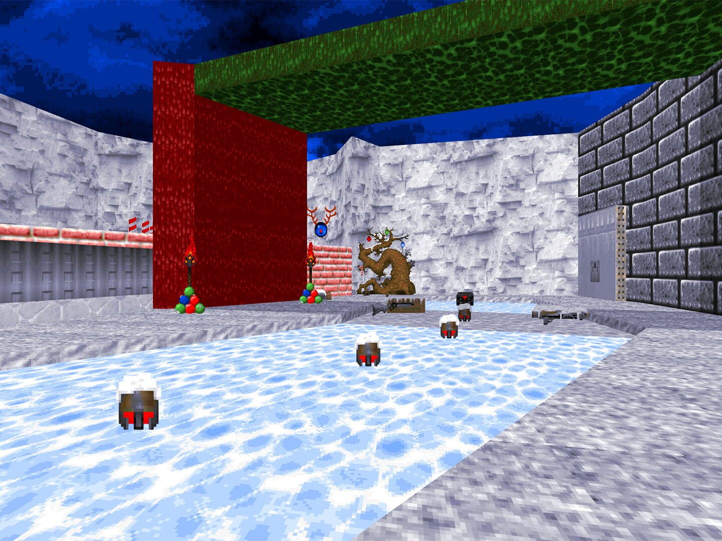 100 Line Christmas - Screenshot