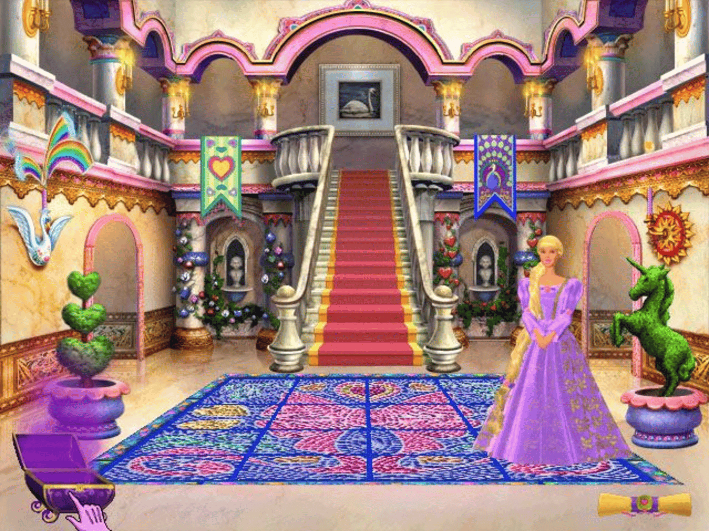 Barbie as Rapunzel: A Creative Adventure screenshot