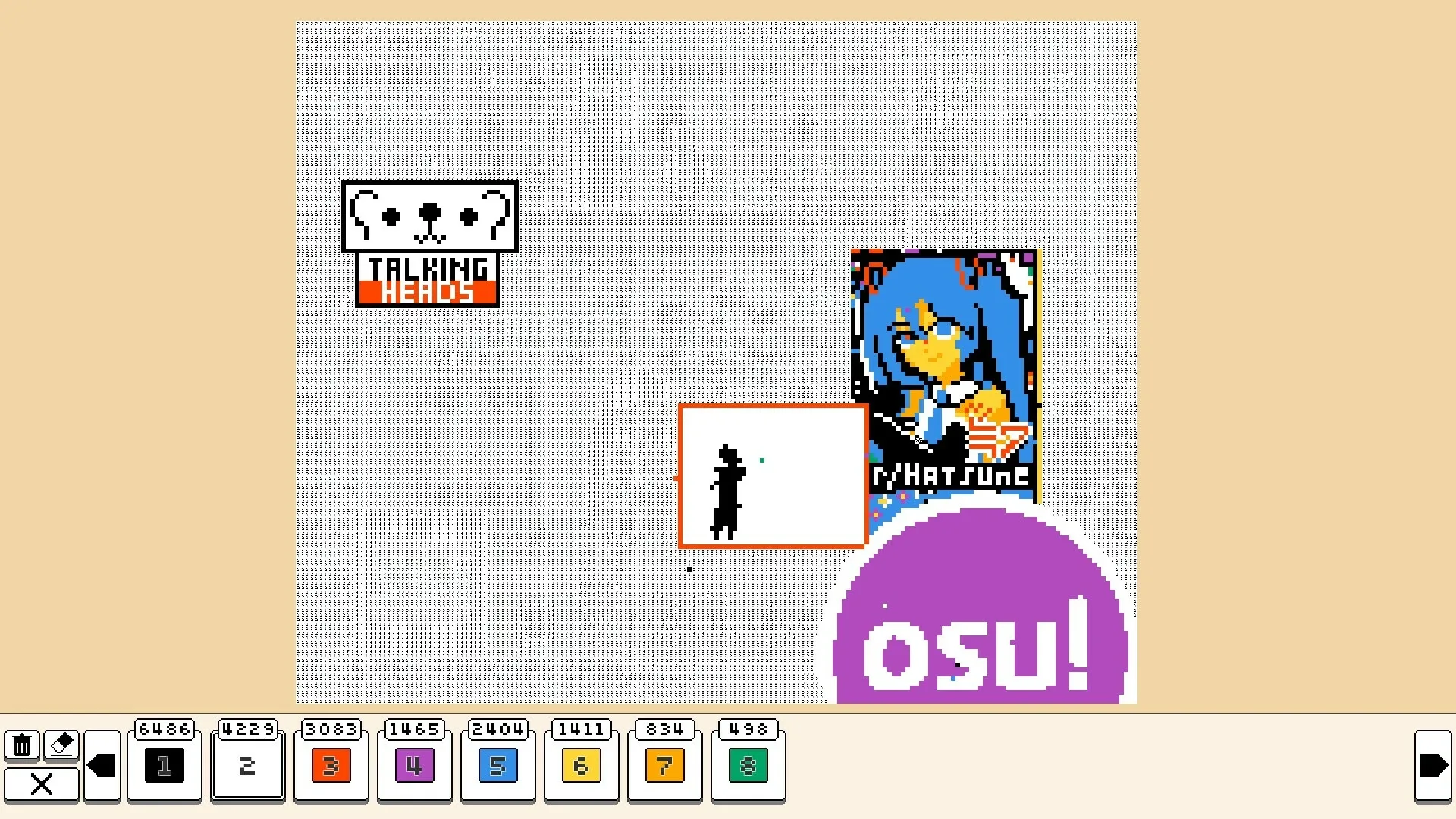 Coloring Pixels: R/Place 2023 Pack