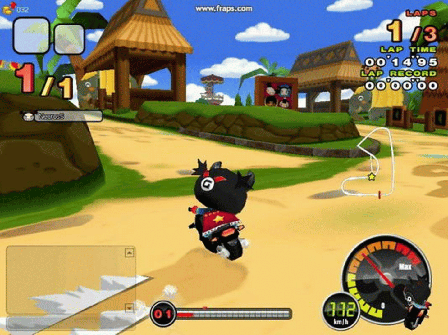 Pucca Racing: World Bike Tour screenshot