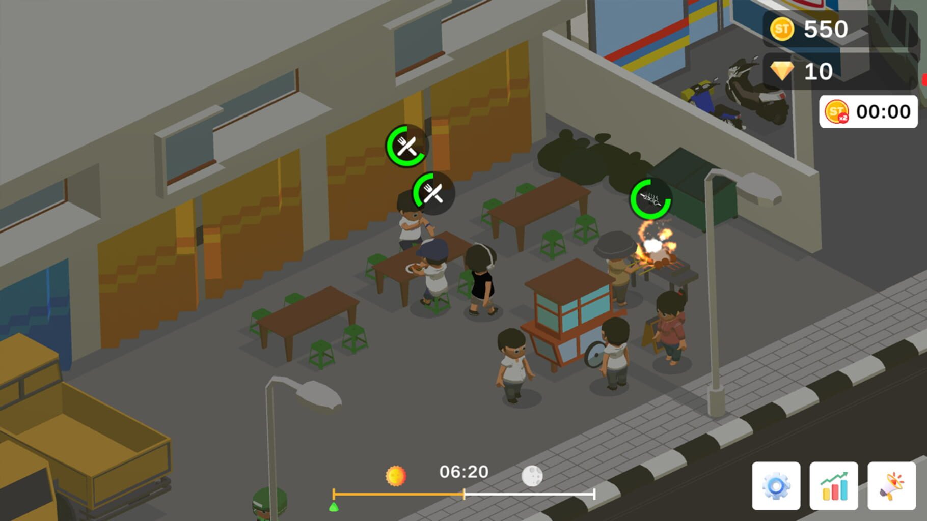 Satay Shop Tycoon screenshot