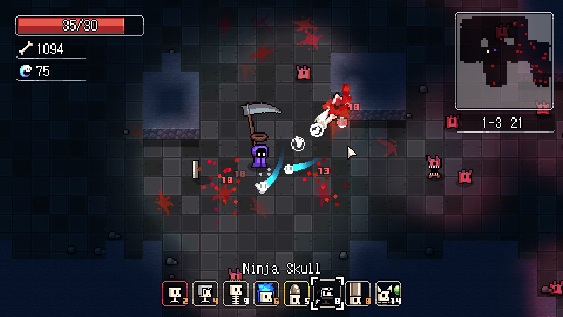 Adventure of the Skullmancer - Screenshot