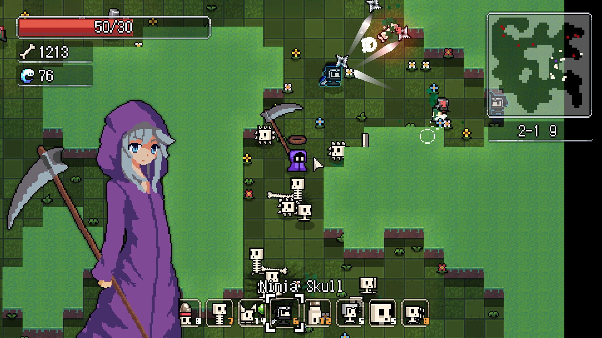 Adventure of the Skullmancer - Screenshot