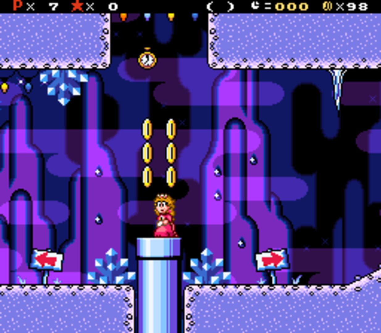 Captura de pantalla - Super Mario World: The Princess Rescue 3 - The Turnabout