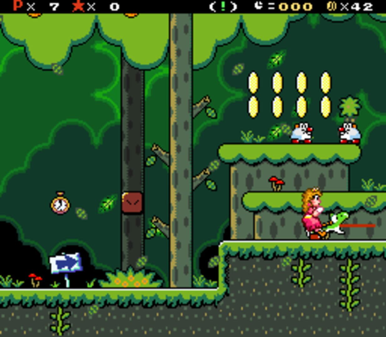 Captura de pantalla - Super Mario World: The Princess Rescue 3 - The Turnabout