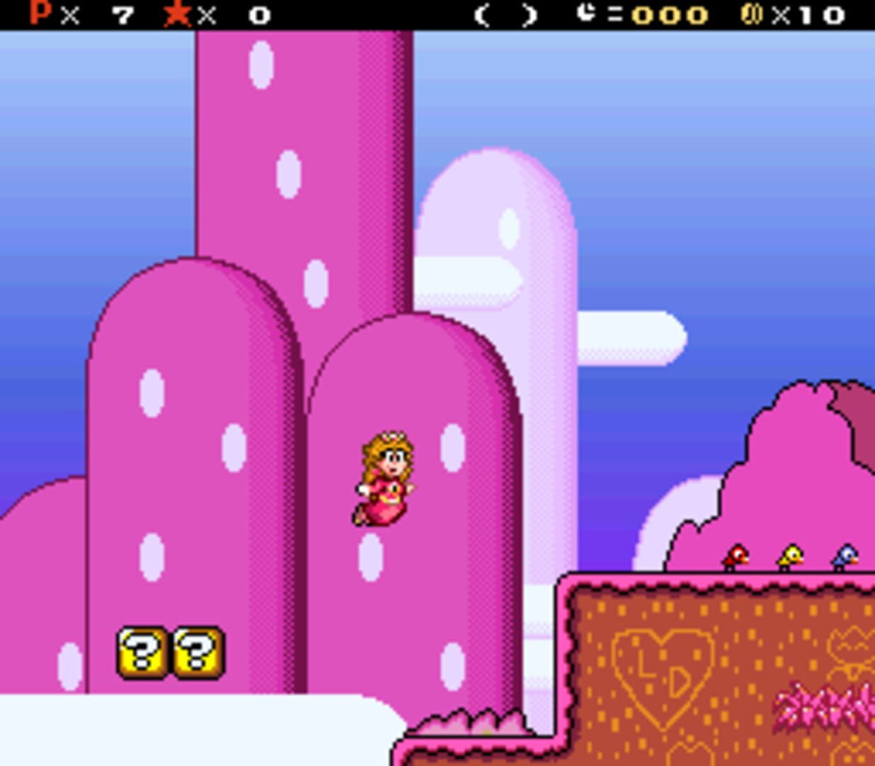 Captura de pantalla - Super Mario World: The Princess Rescue 3 - The Turnabout