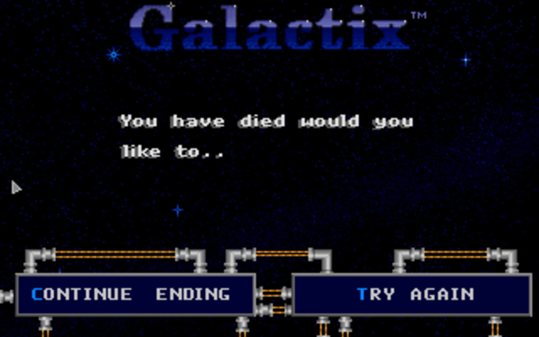 Galactix screenshot