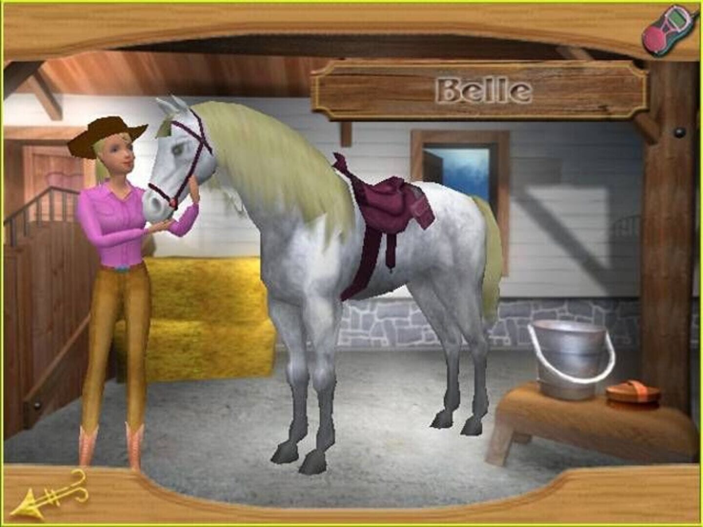Captura de pantalla - Barbie Horse Adventures: Mystery Ride