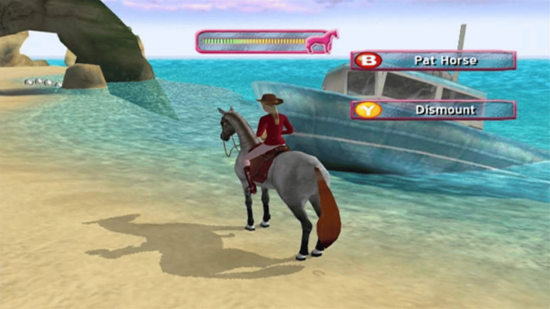 Old barbie horse online games