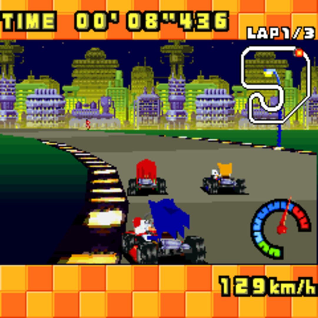 Captura de pantalla - Sonic Kart 3DX