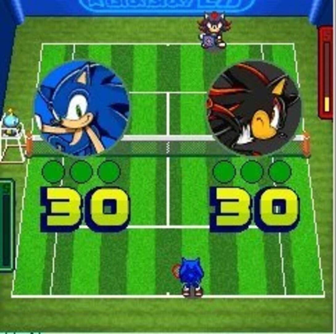 Captura de pantalla - Sonic Tennis DX