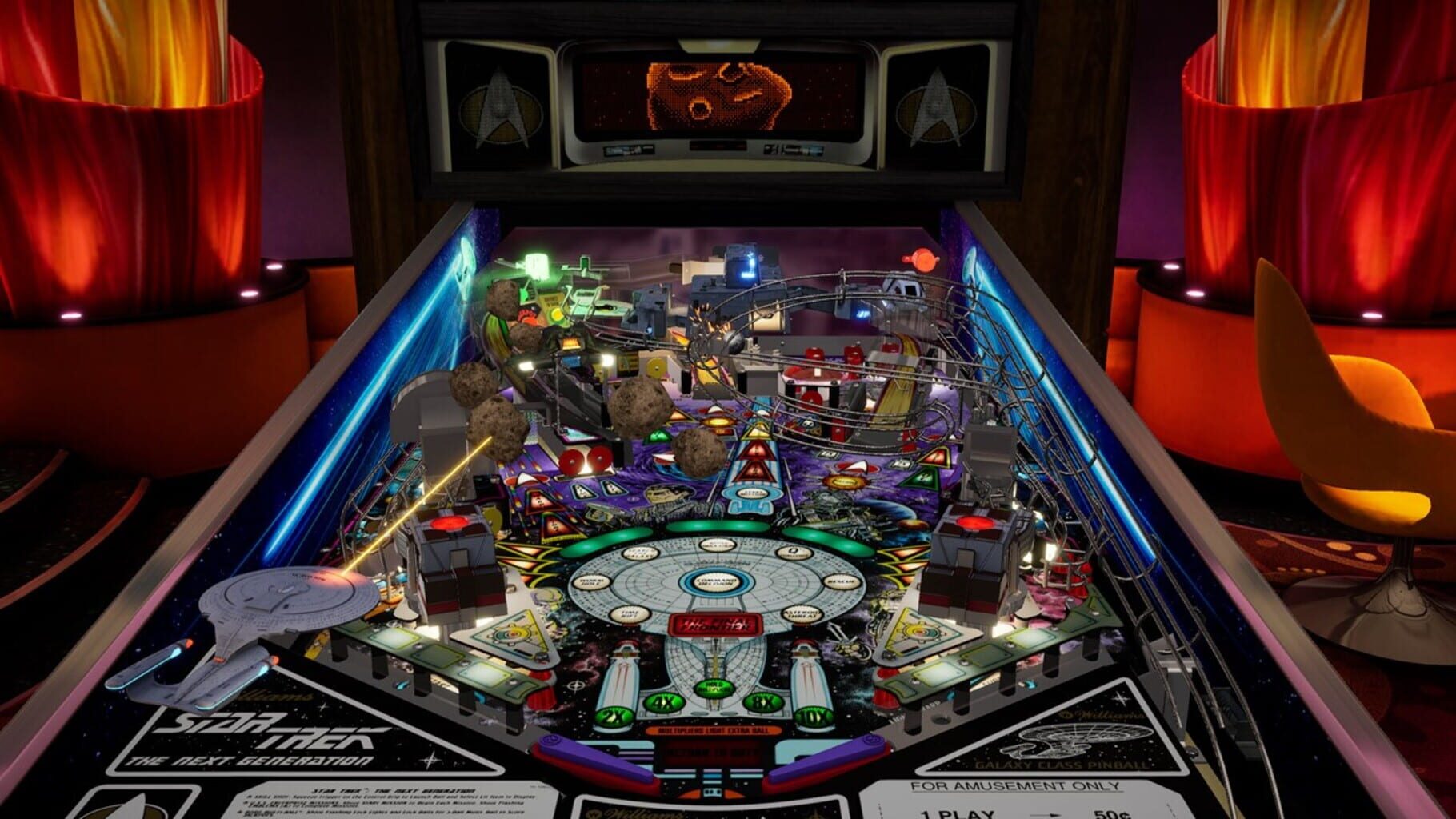 Captura de pantalla - Pinball FX: Williams Pinball - Star Trek: The Next Generation