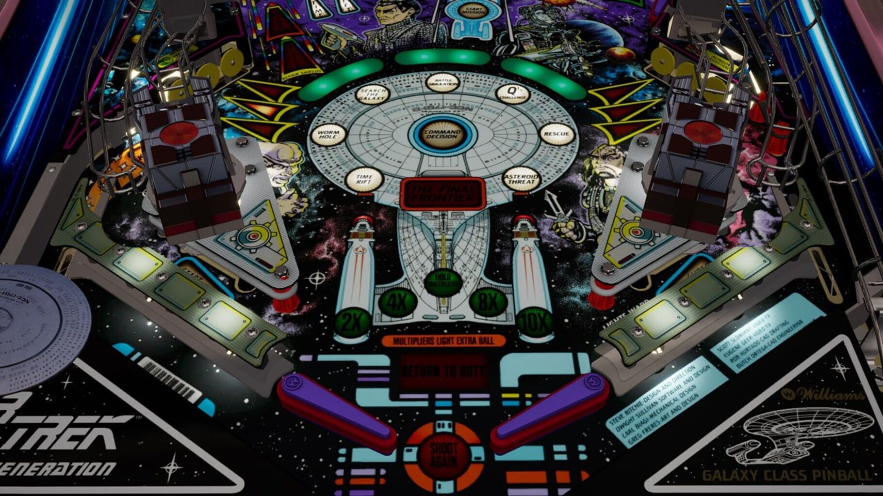 Pinball FX: Williams Pinball - Star Trek: The Next Generation screenshot