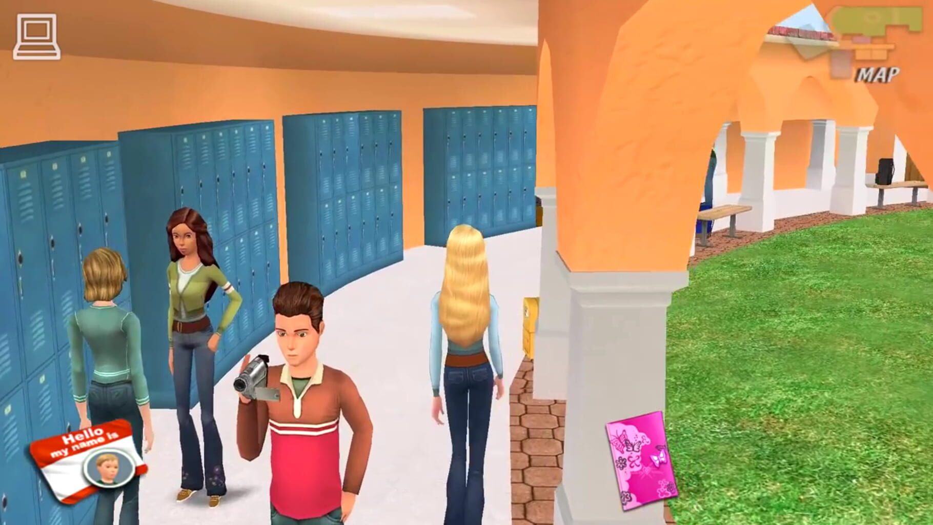 Captura de pantalla - The Barbie Diaries: High School Mystery