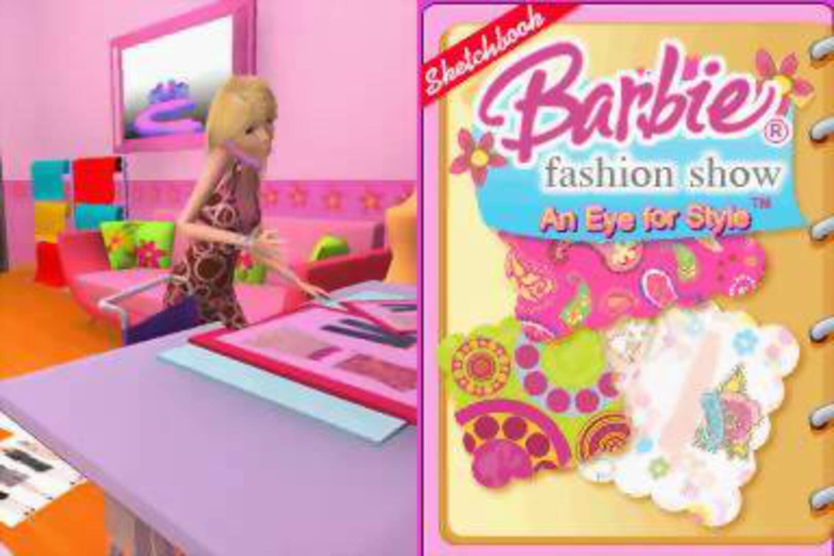 Captura de pantalla - Barbie Fashion Show: Eye for Style