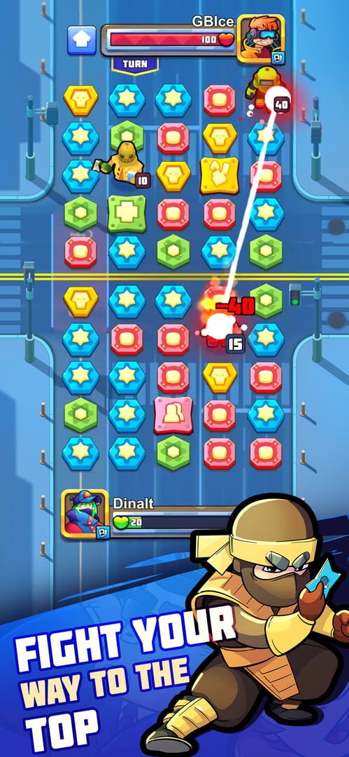 Puzzle Wars: Heroes - Screenshot