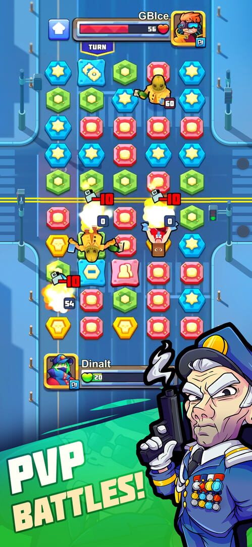 Puzzle Wars: Heroes - Screenshot