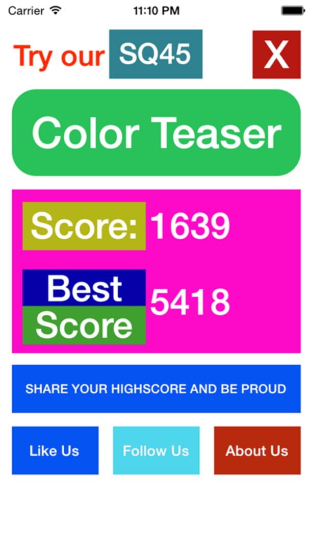 Color Teaser - Screenshot