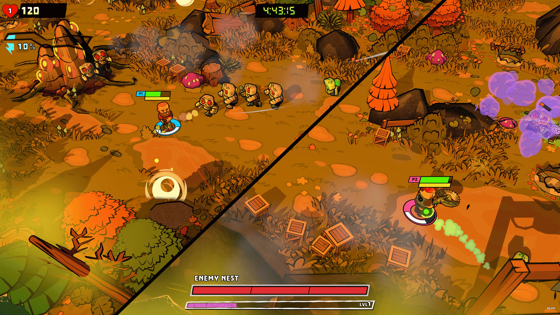 Bullets & Brains screenshot