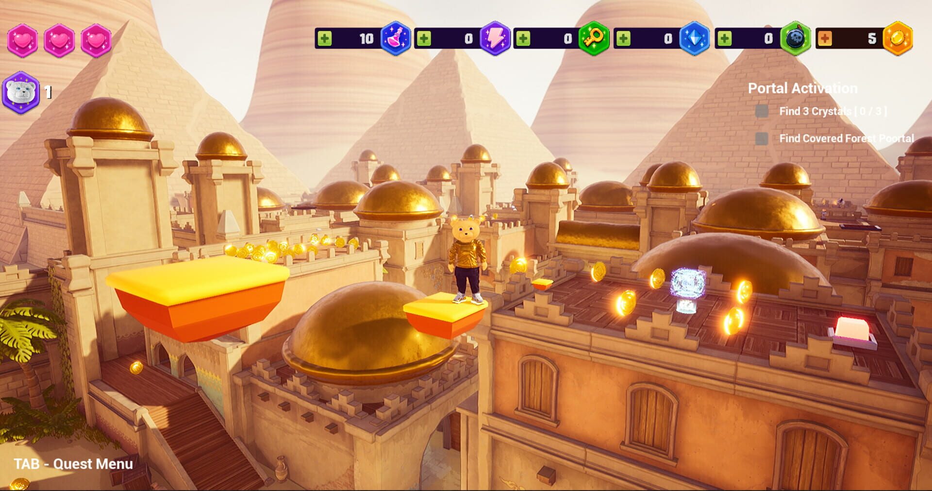 Rich Teddy Adventure - Screenshot