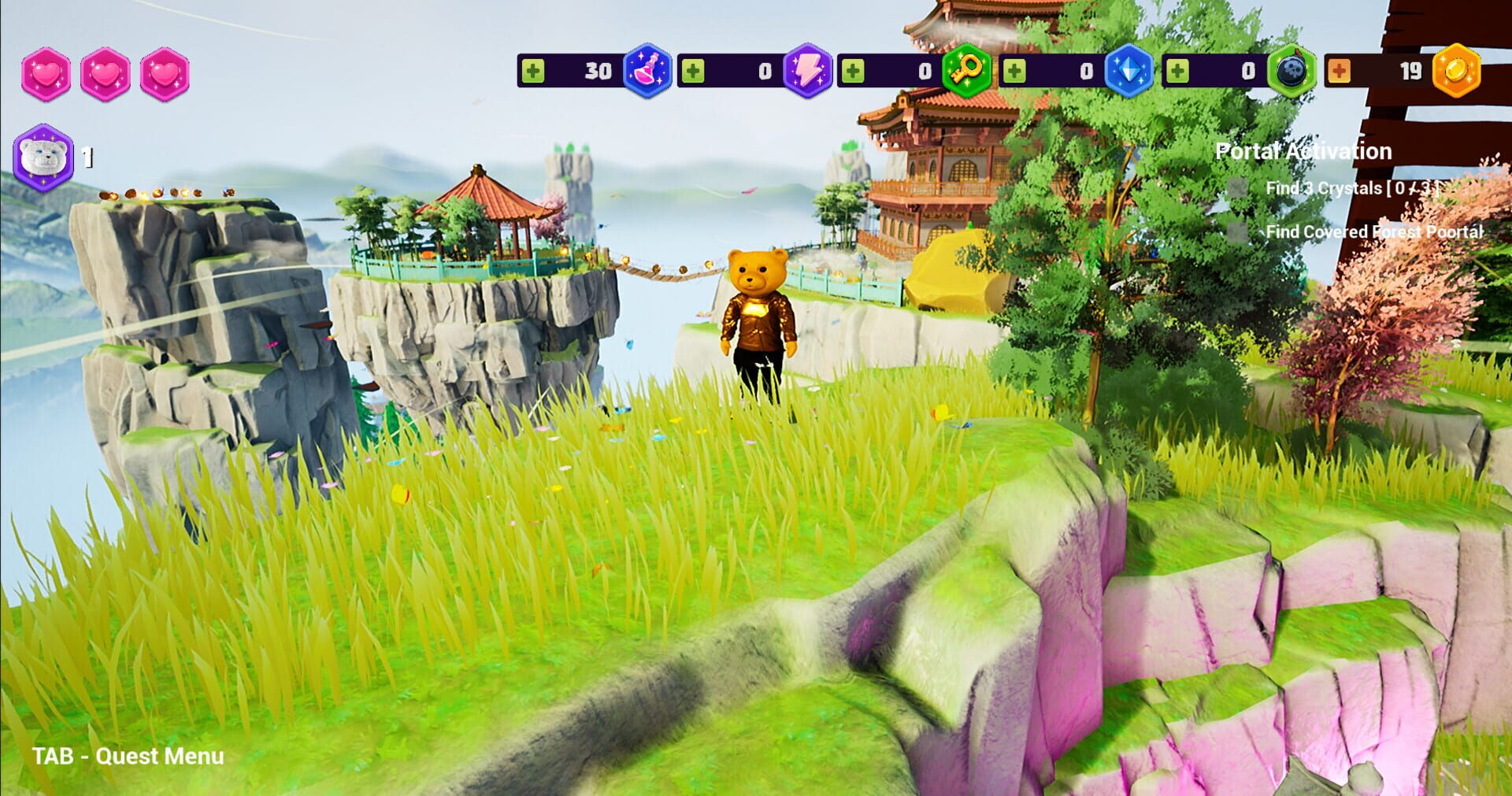 Rich Teddy Adventure - Screenshot