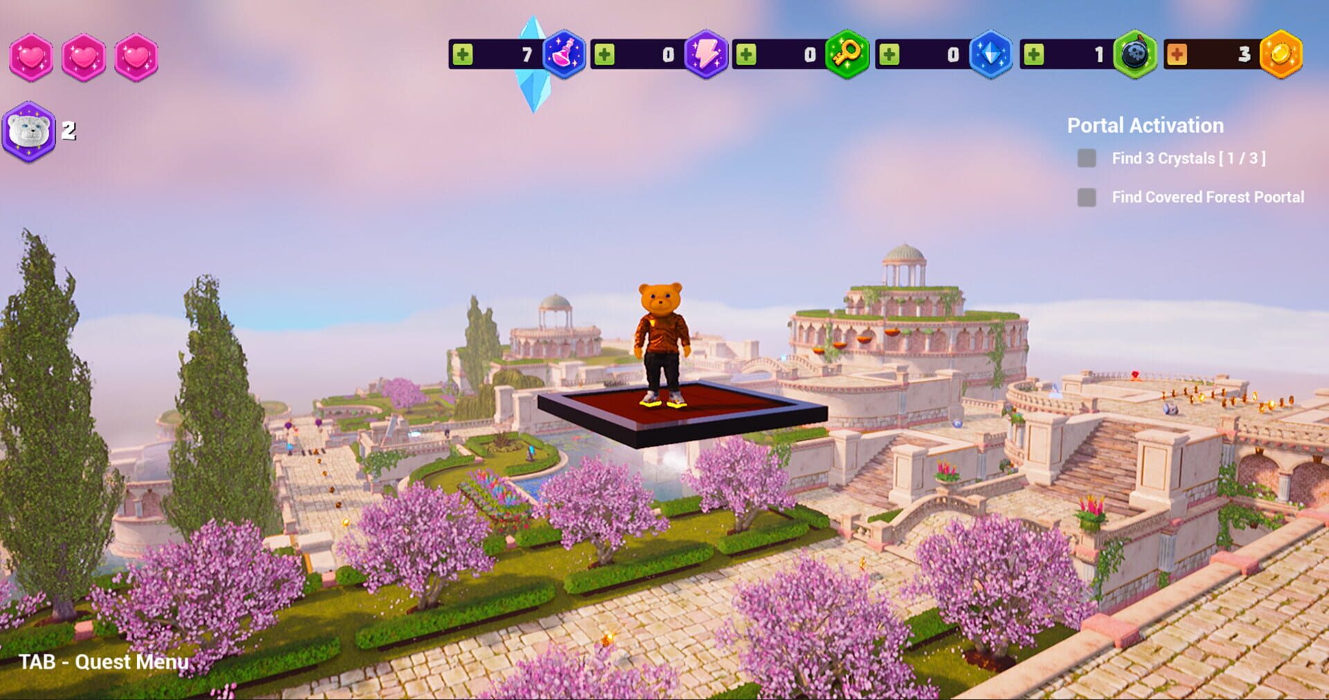 Rich Teddy Adventure - Screenshot