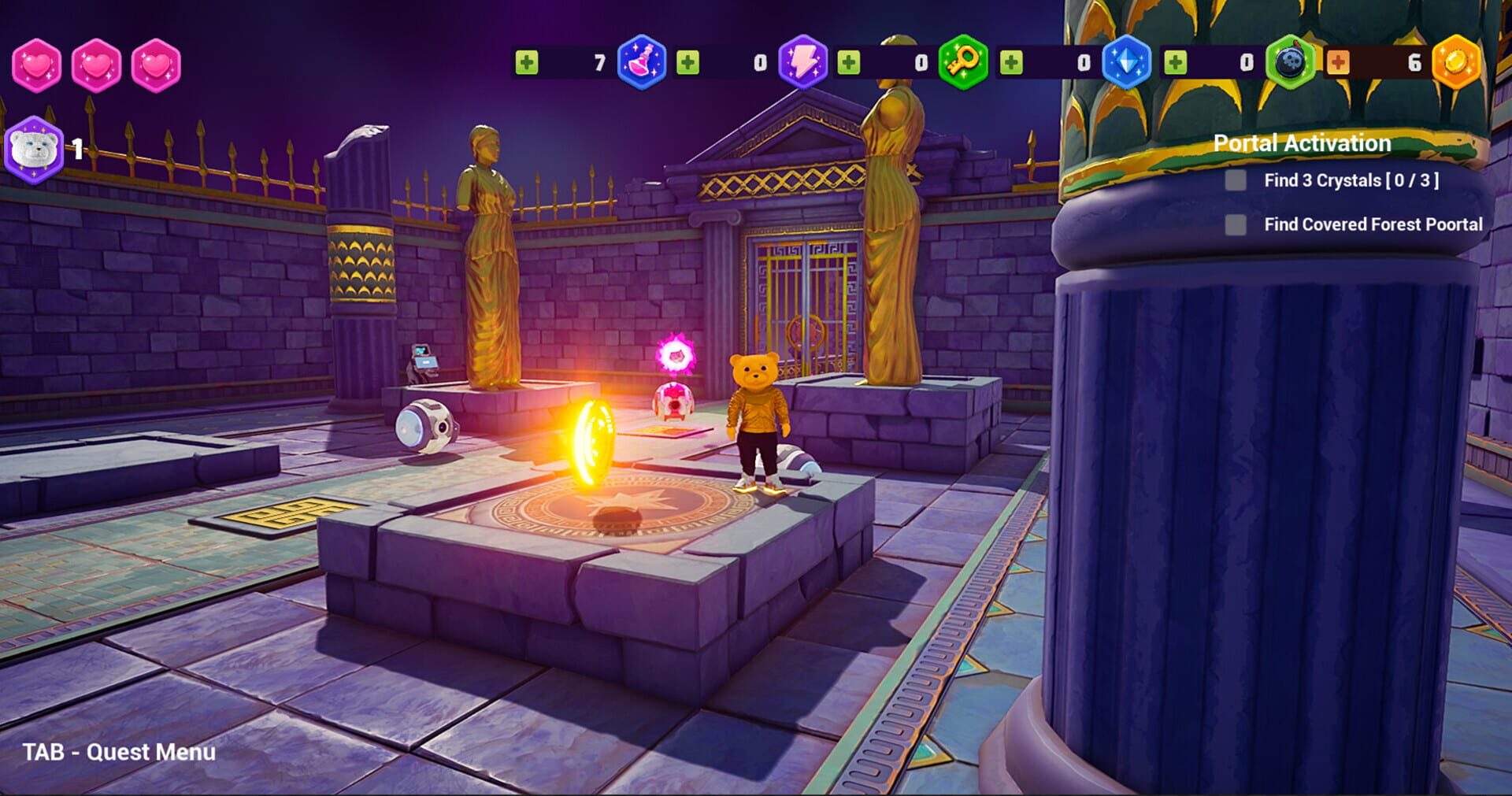 Rich Teddy Adventure - Screenshot