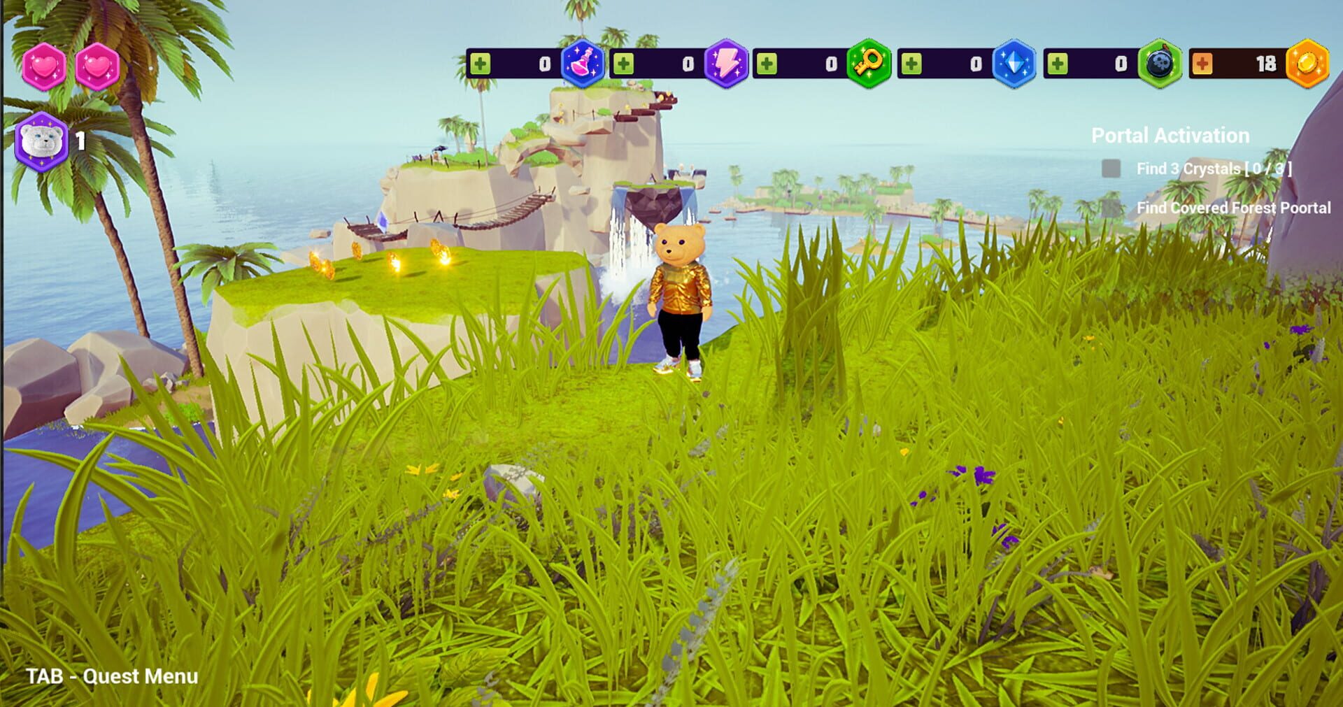 Rich Teddy Adventure - Screenshot