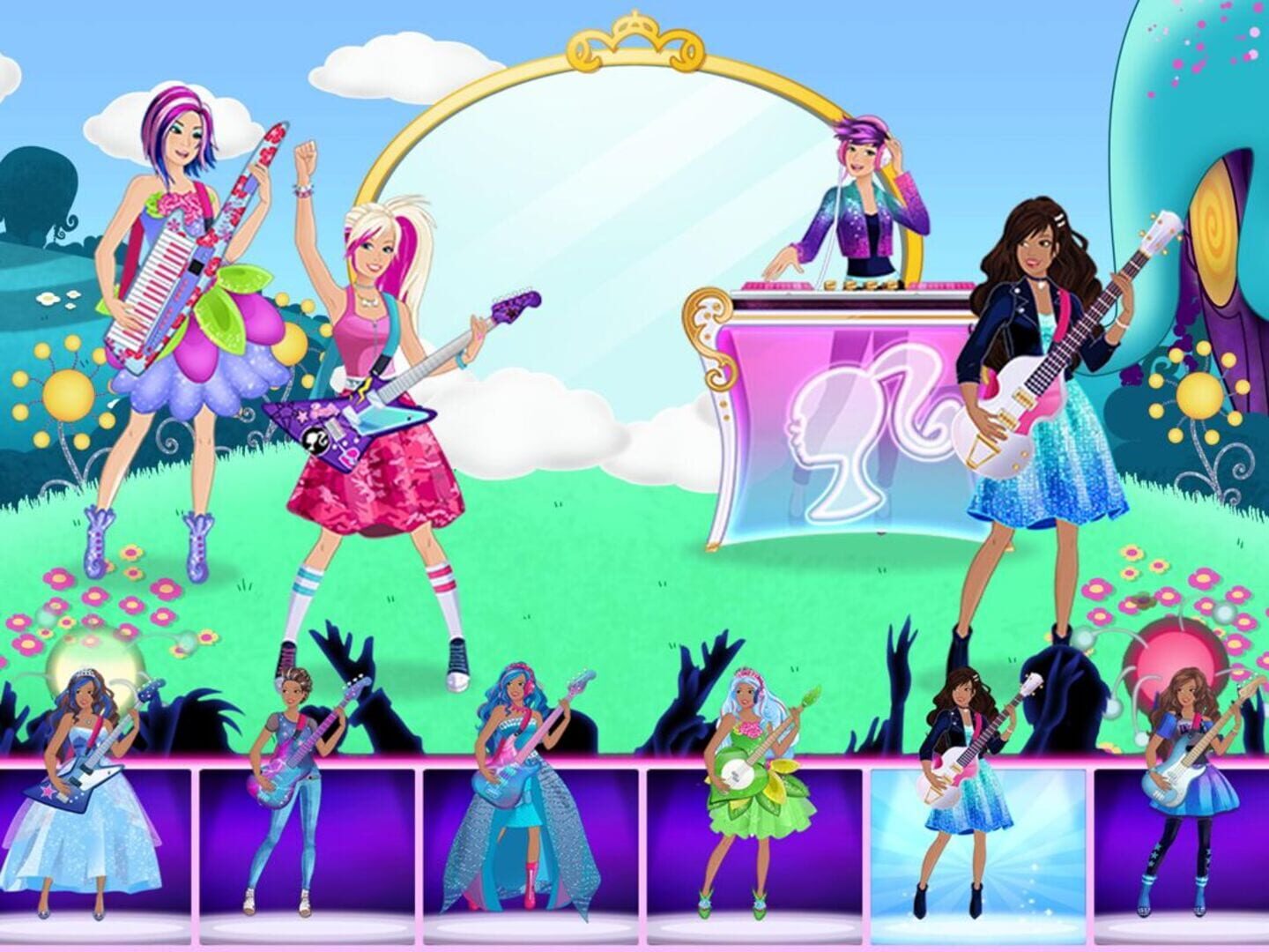 Captura de pantalla - Barbie Superstar! Music Maker