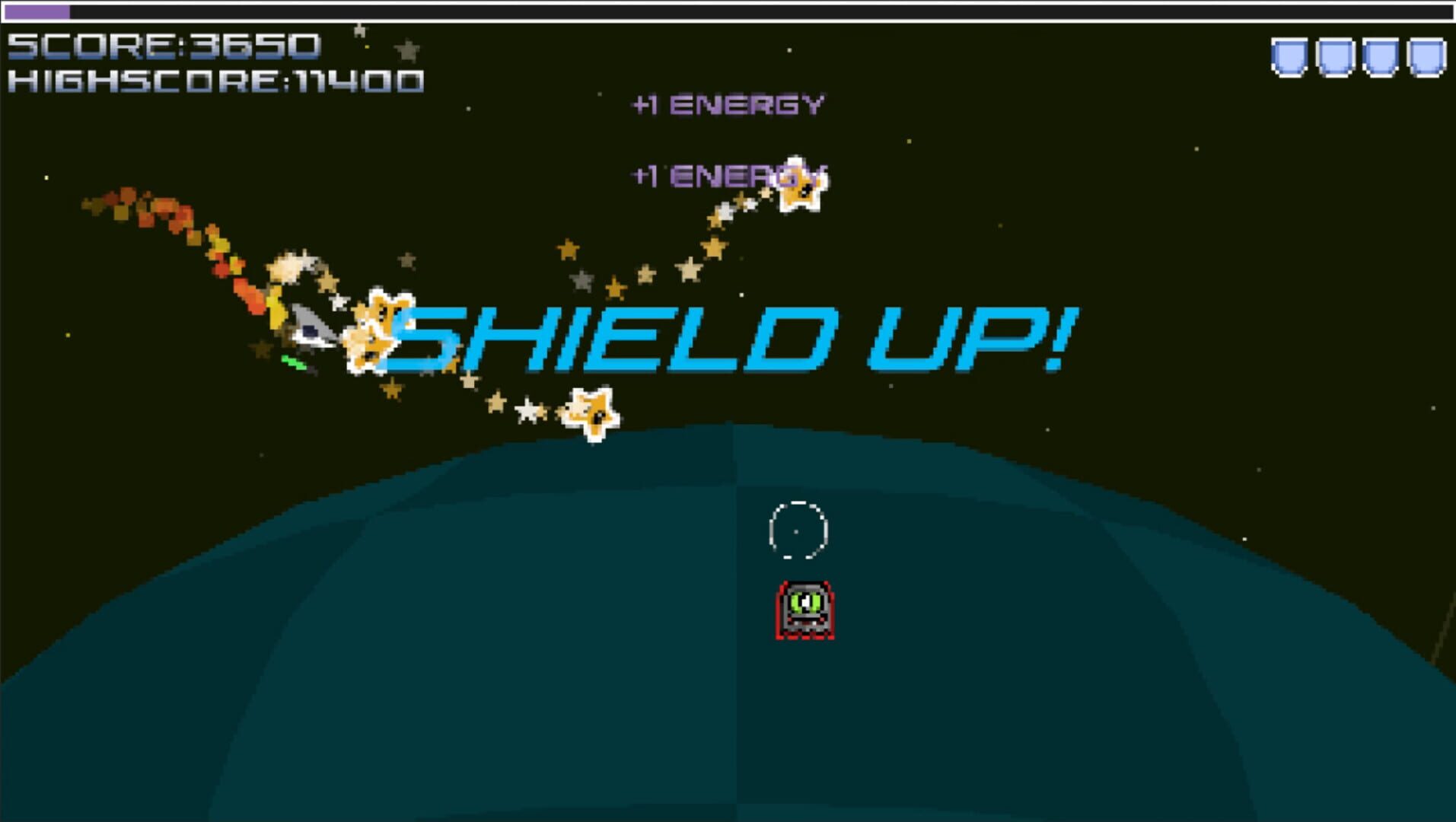 Cosmic Cleaner - Screenshot