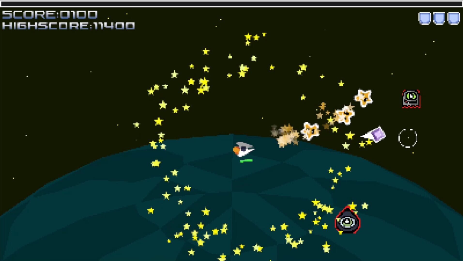 Cosmic Cleaner - Screenshot