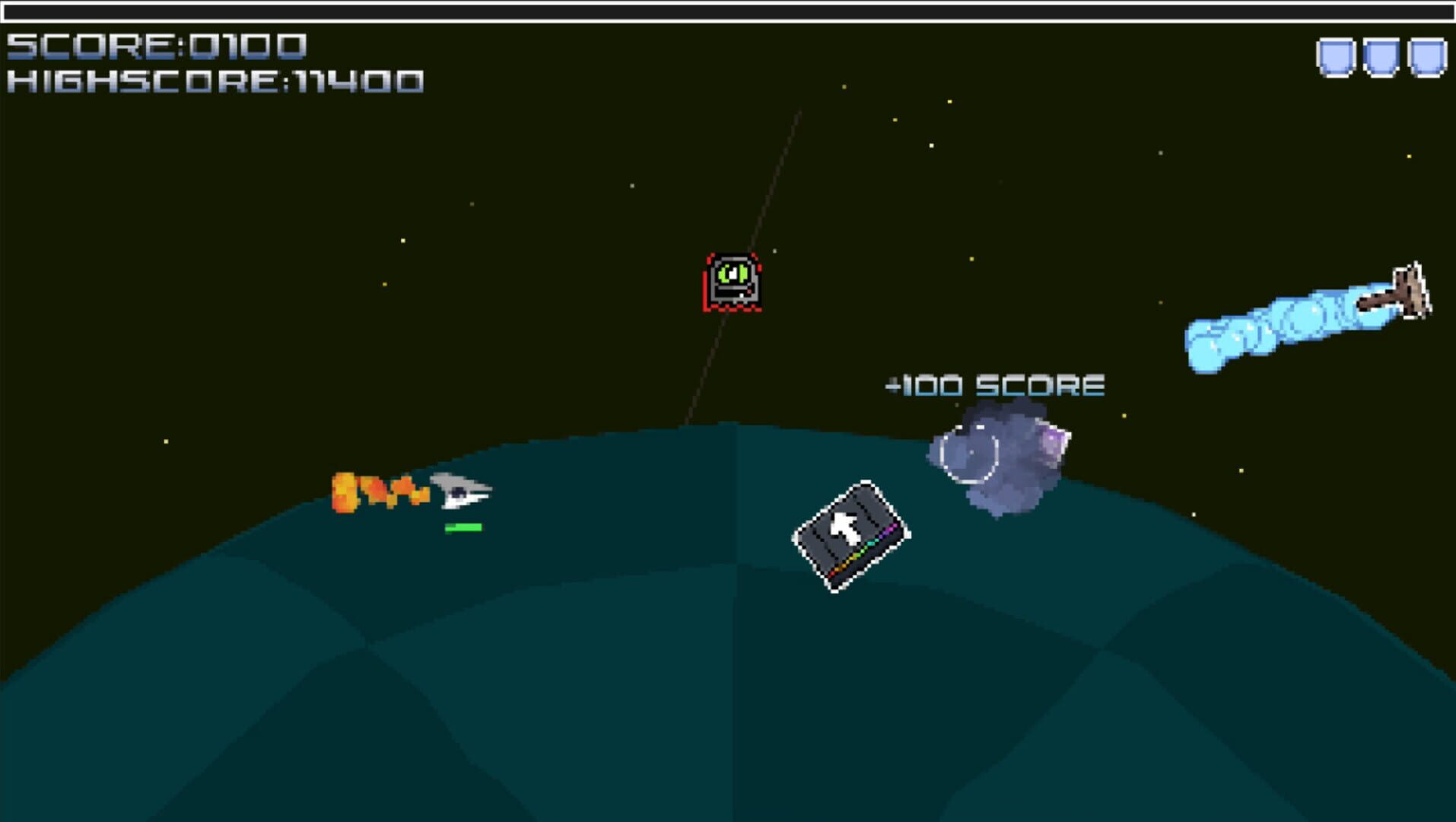 Cosmic Cleaner - Screenshot