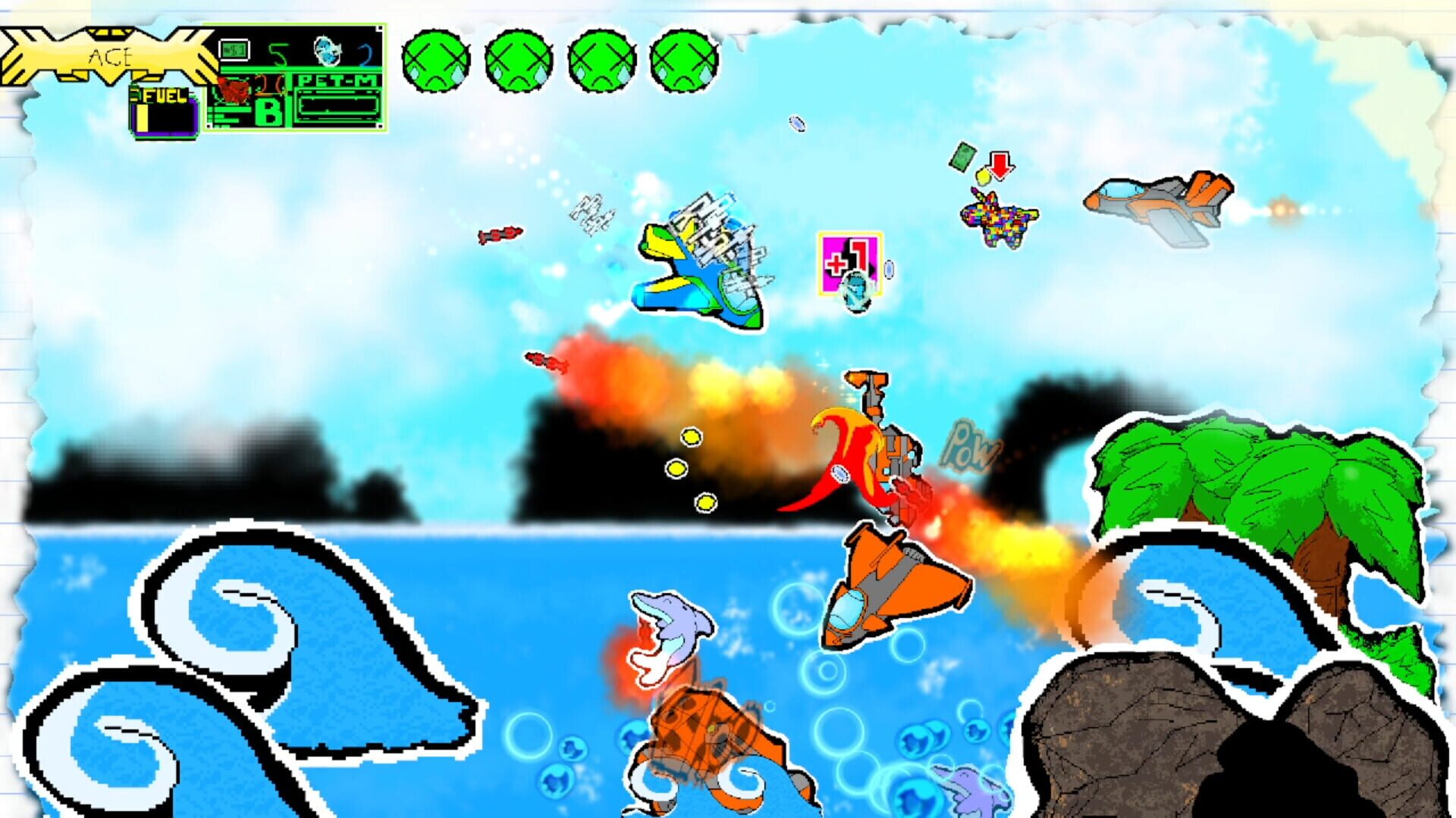Paper Planes Plus - Screenshot