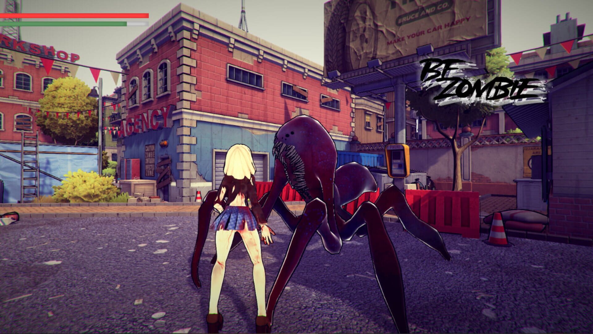BeZombie Anime Invasion - Screenshot