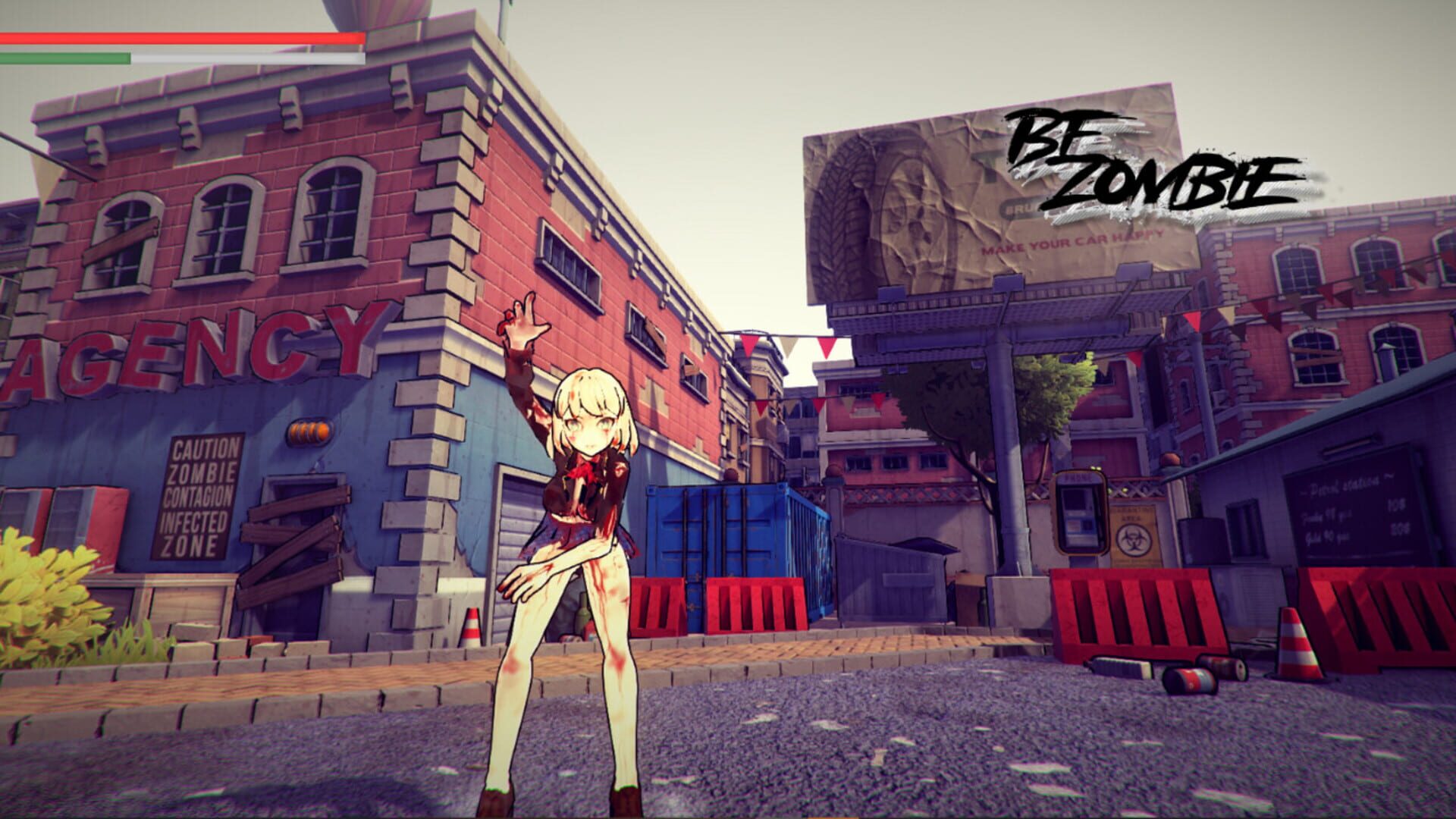 BeZombie Anime Invasion - Screenshot
