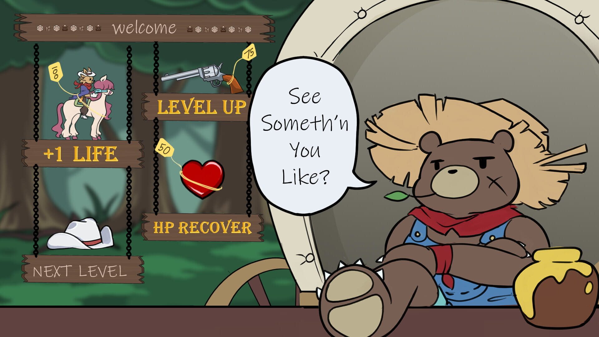 Wolf West - Screenshot