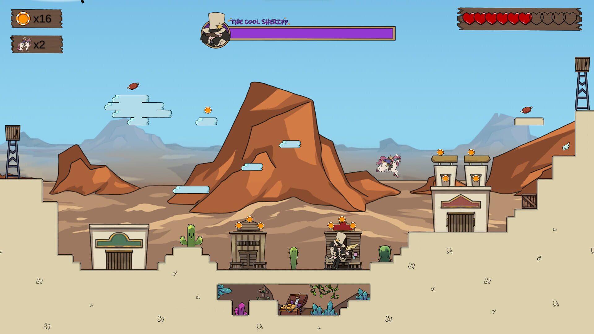 Wolf West - Screenshot