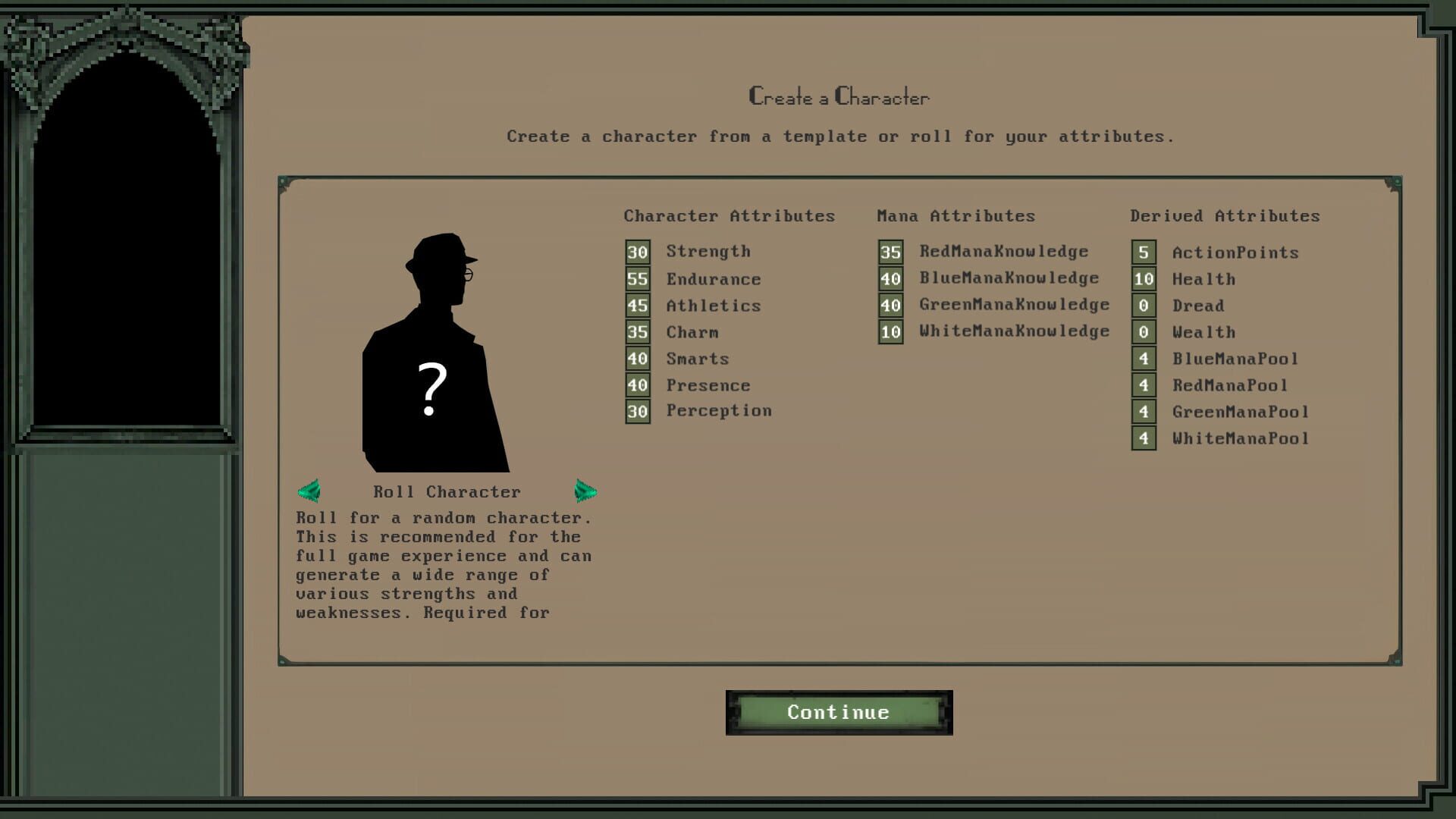 Arcana Noir - Screenshot