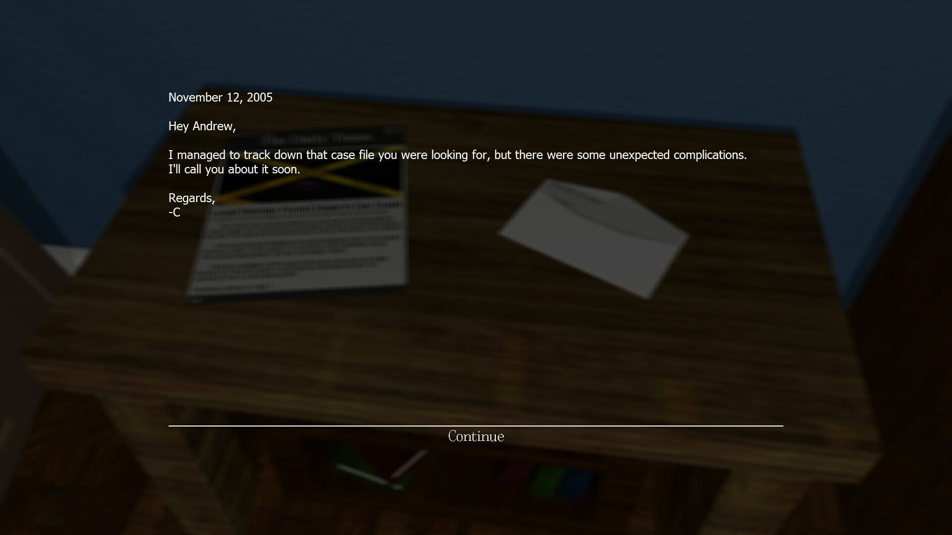 Discarded Memories: Mysteries of the Past - Screenshot