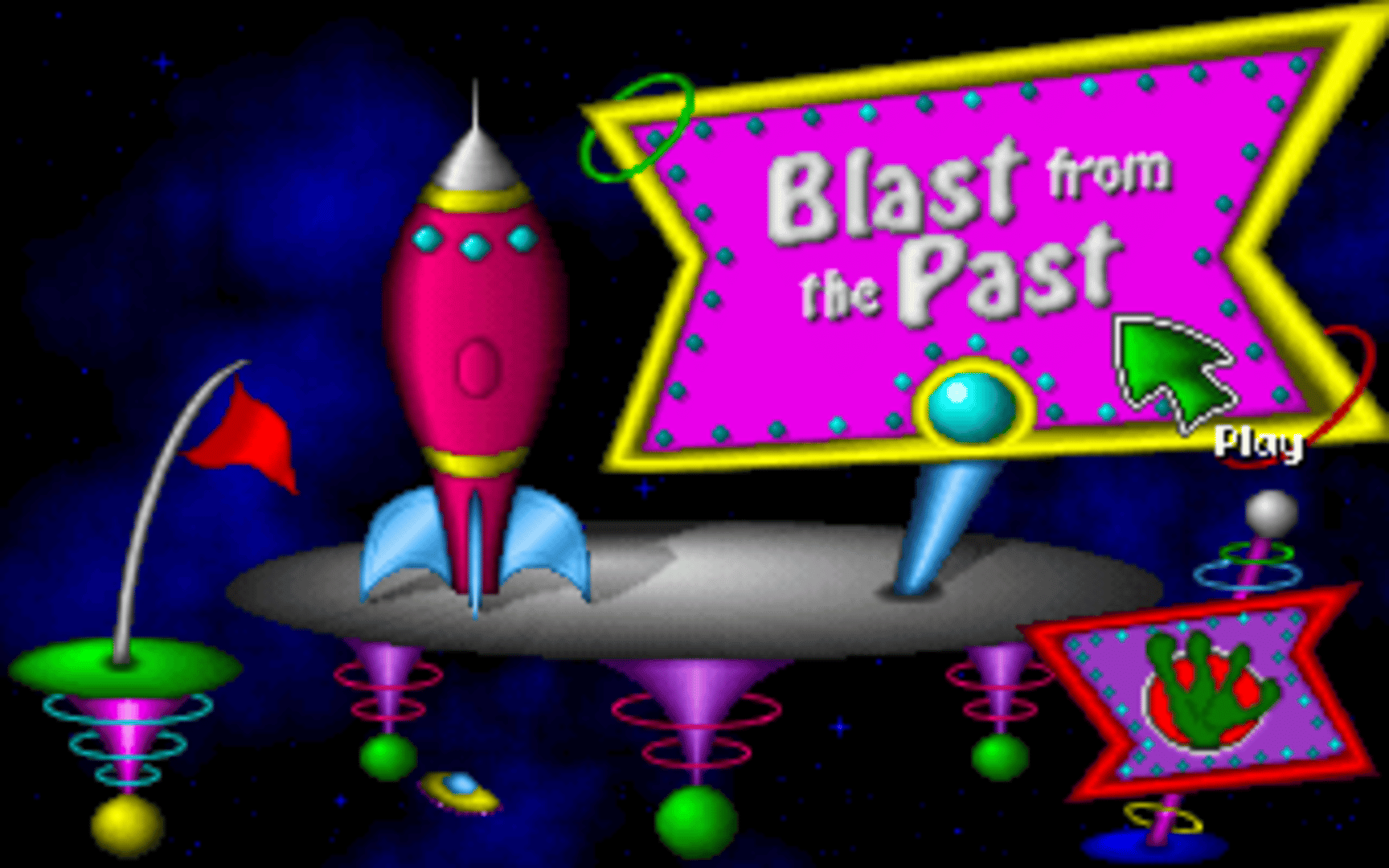 Fuzzy's World of Miniature Space Golf screenshot