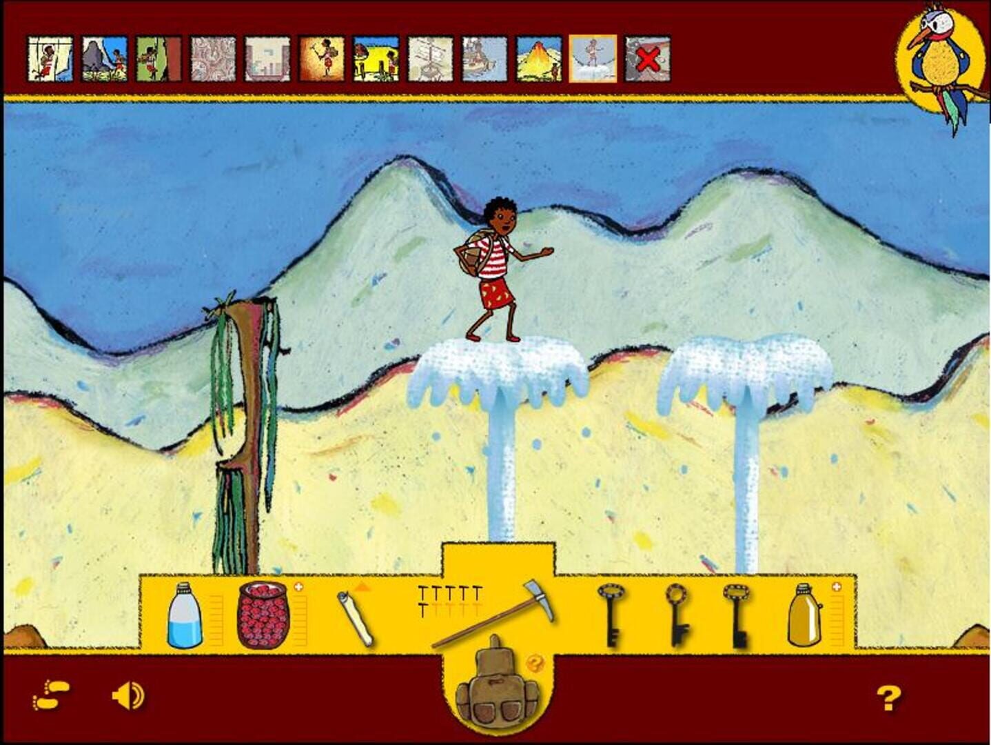 Tibili et L'île de la Panthère - Screenshot