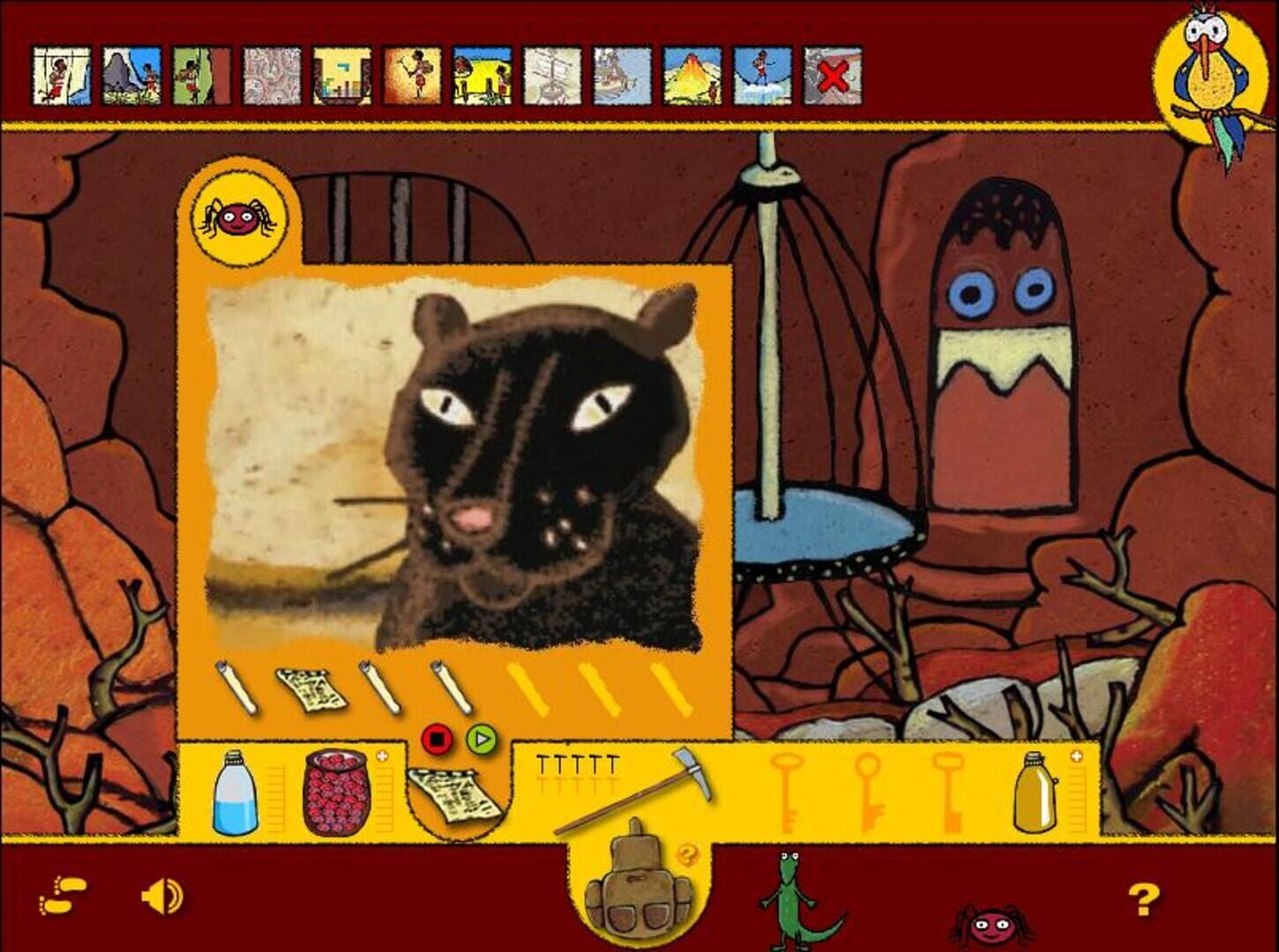 Tibili et L'île de la Panthère - Screenshot