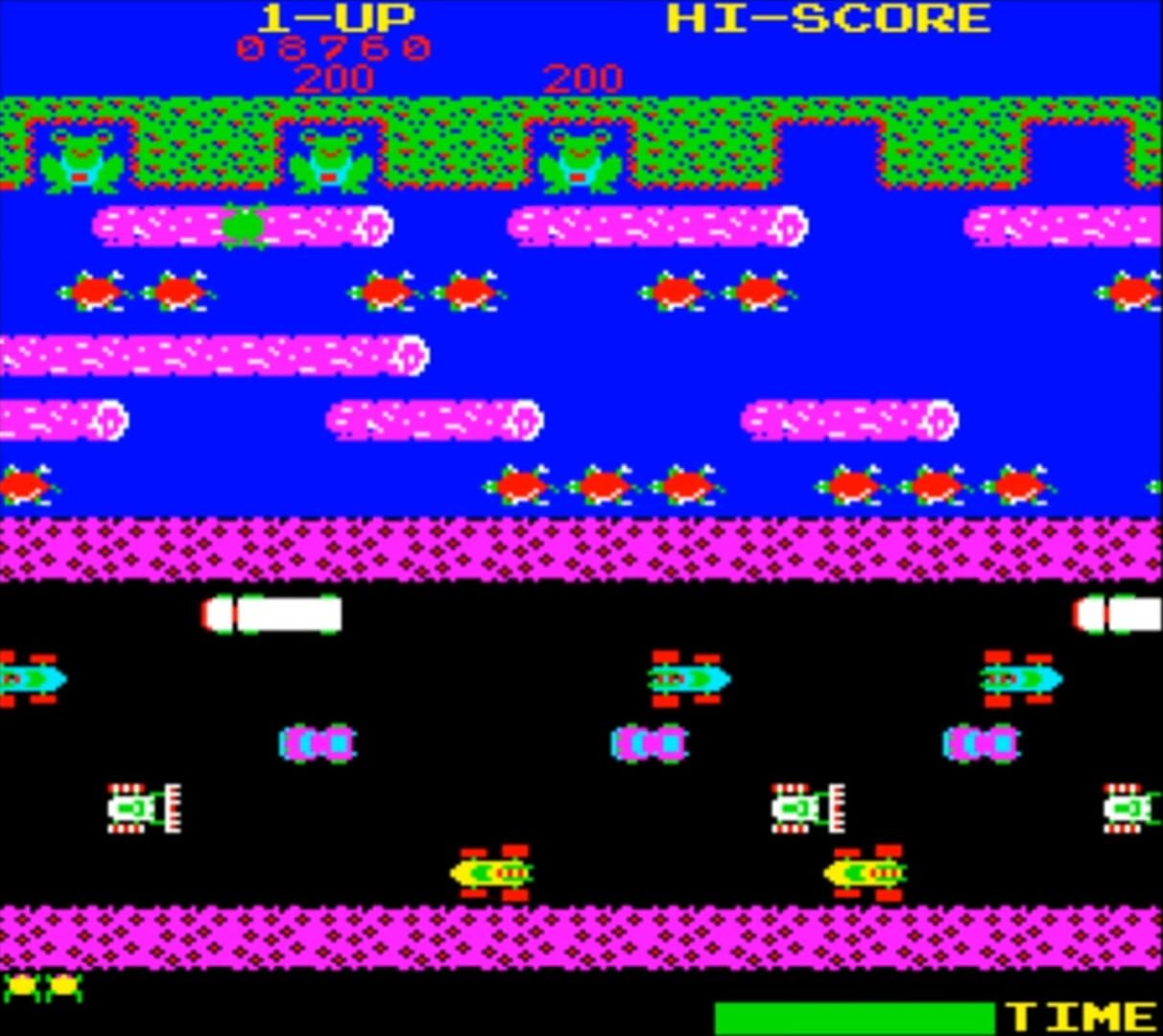 Captura de pantalla - Frogger