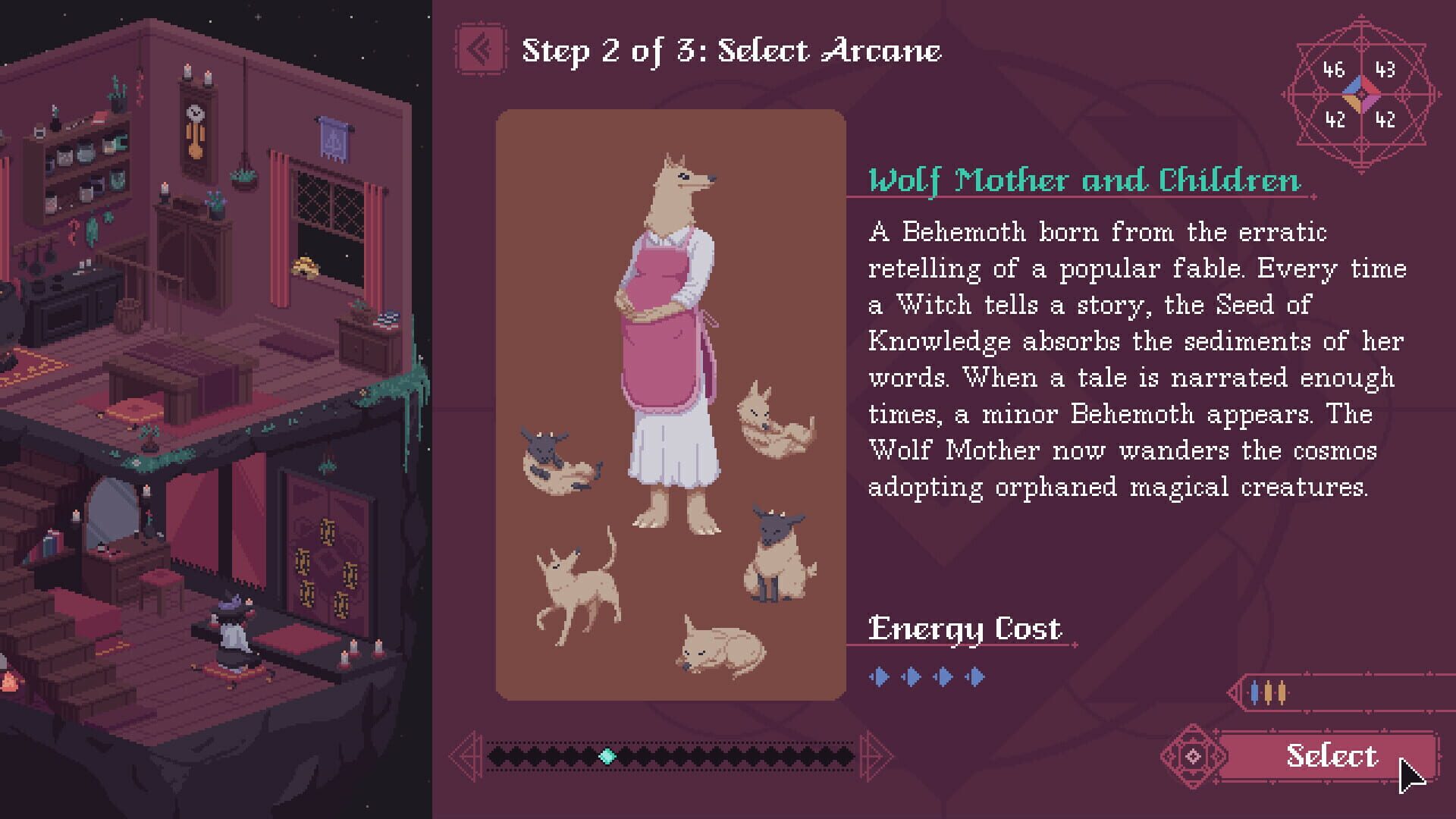 The Cosmic Wheel Sisterhood - Deluxe Edition - Screenshot