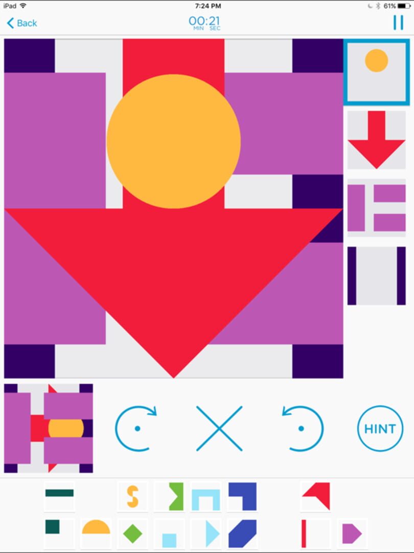 Shape Shuffle: A Shape Saga - Screenshot