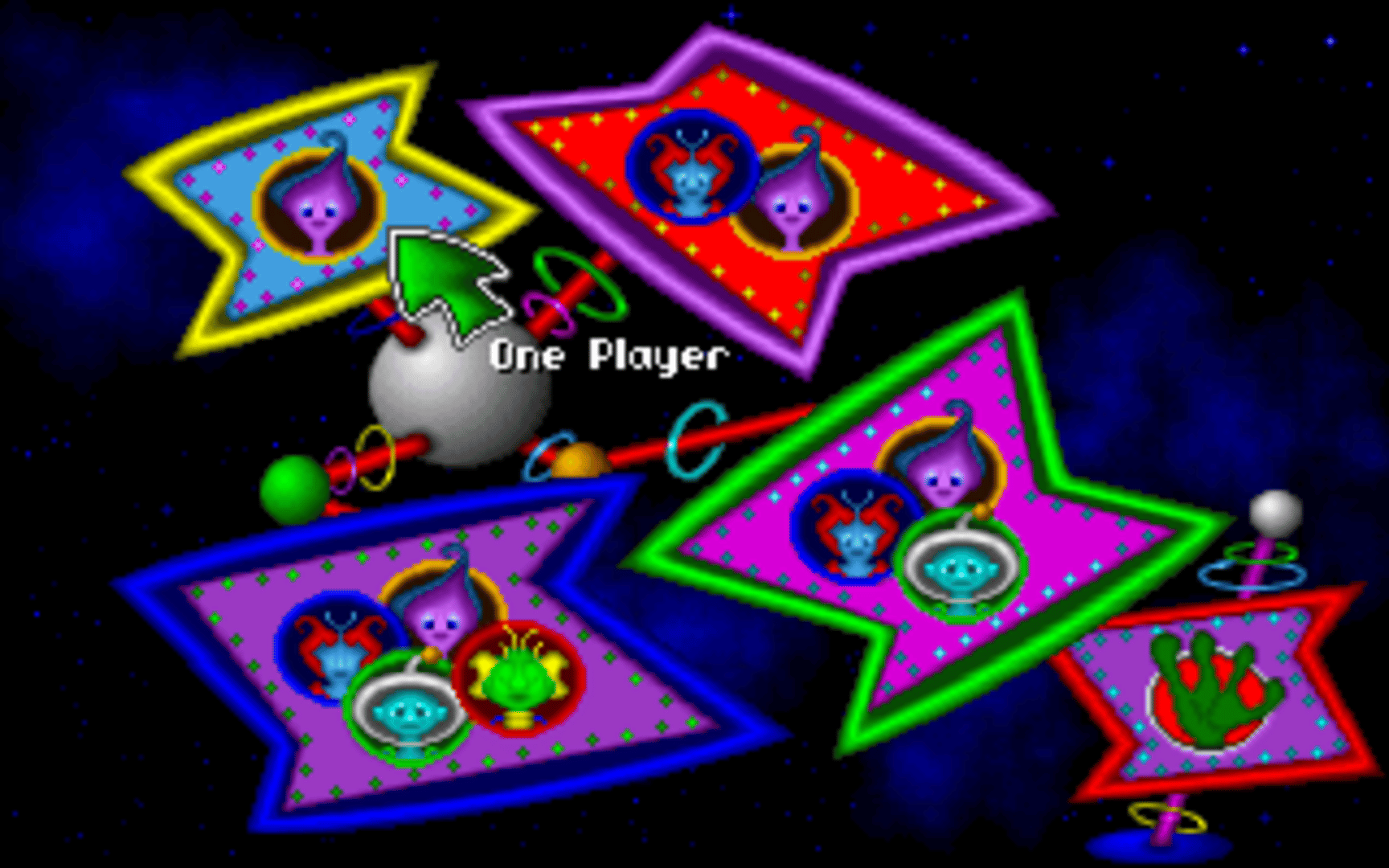 Fuzzy's Cosmic Space Golf screenshot