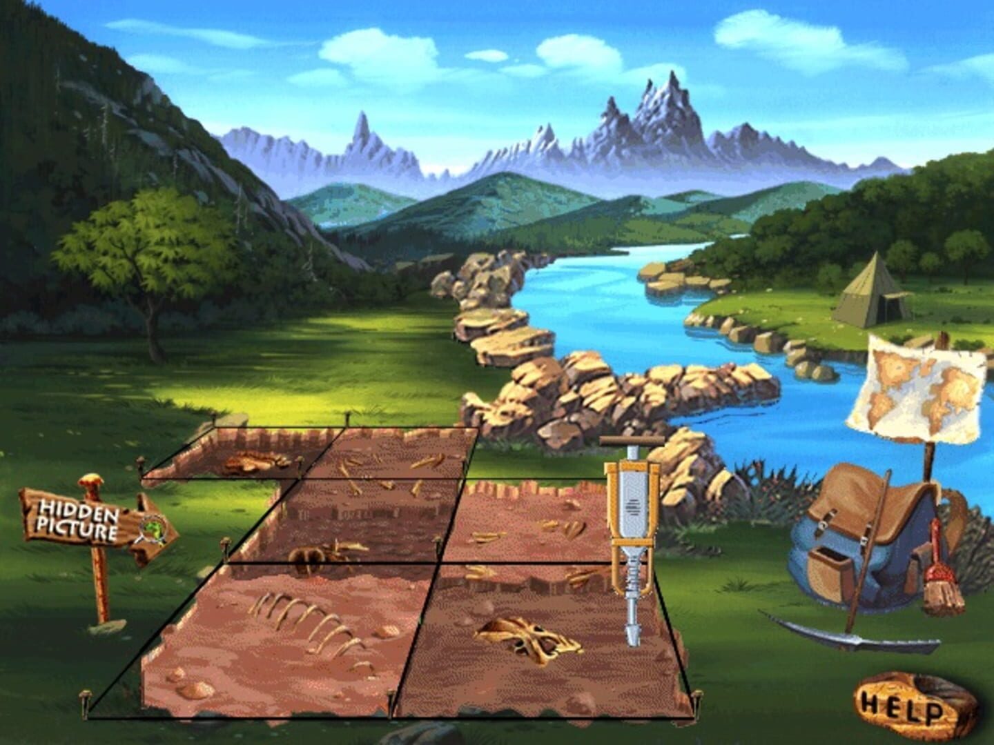 I Can Be a Dinosaur Finder - Screenshot