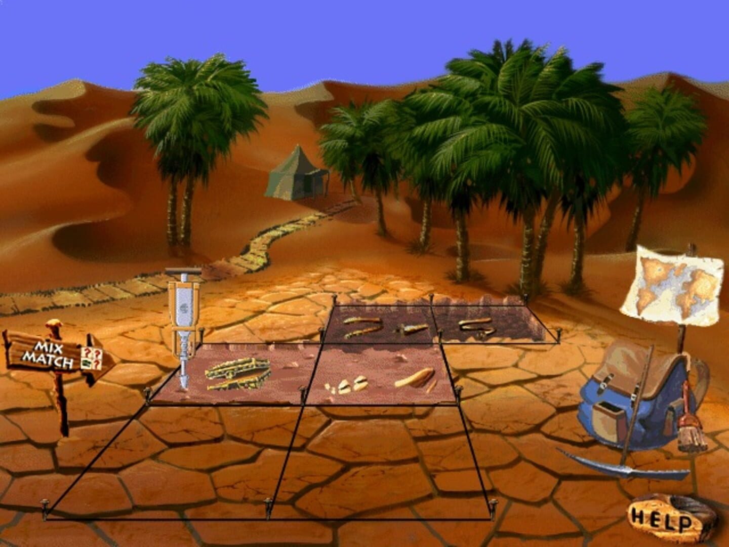 I Can Be a Dinosaur Finder - Screenshot