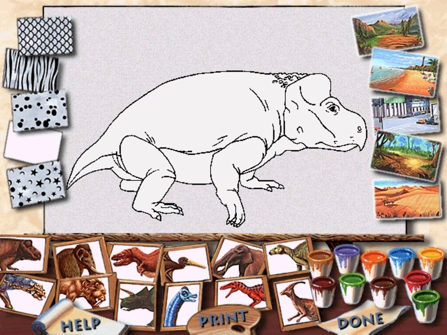 I Can Be a Dinosaur Finder - Screenshot